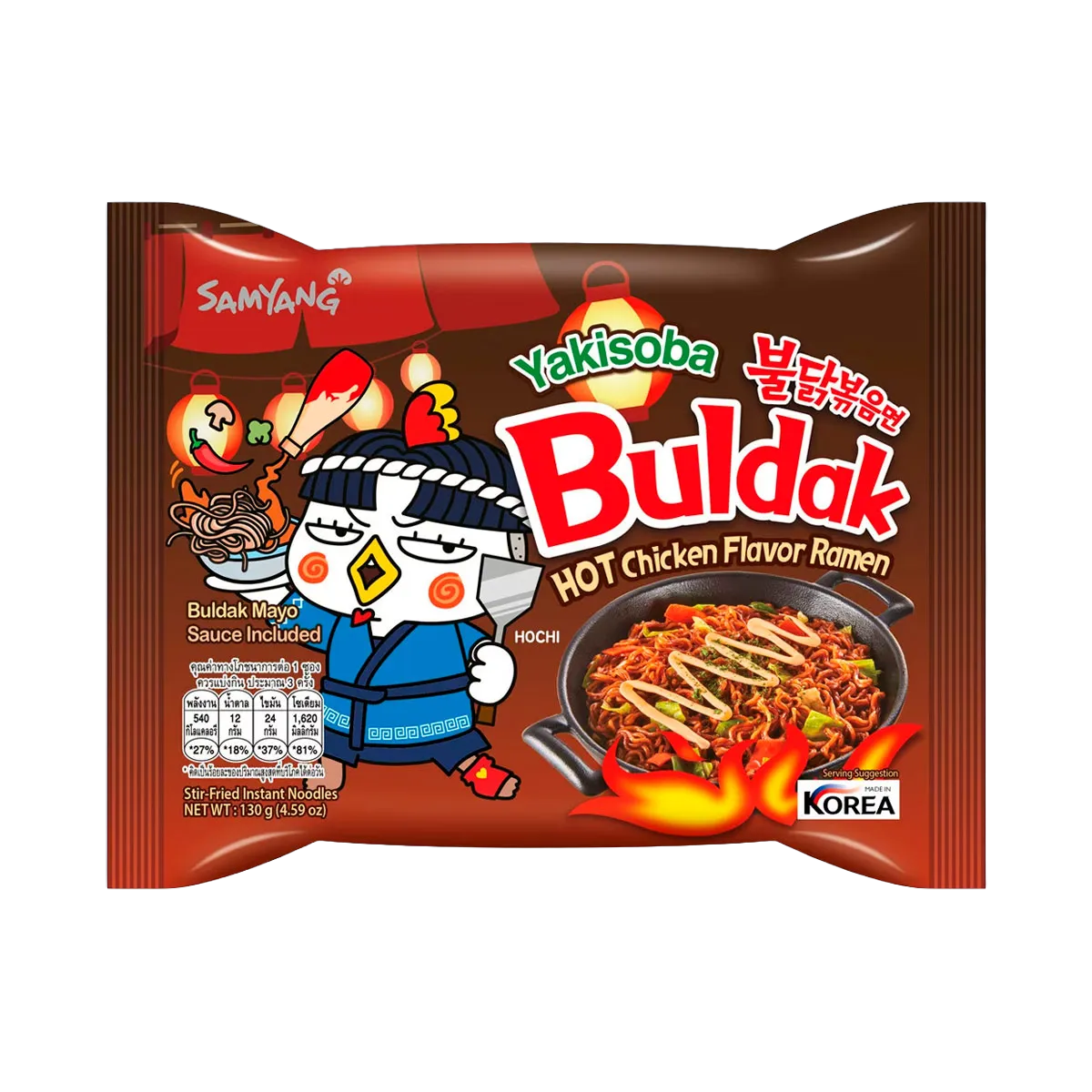 Ramen Buldak Bolsa 140g - La Coreanita -Ramen y mas!